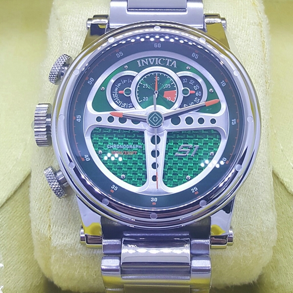 FIRM PRICE-Invicta Wheel Dashboard Chronograph